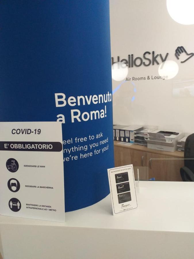 Air Rooms Rome Airport By Hellosky Φιουμιτσίνο Εξωτερικό φωτογραφία